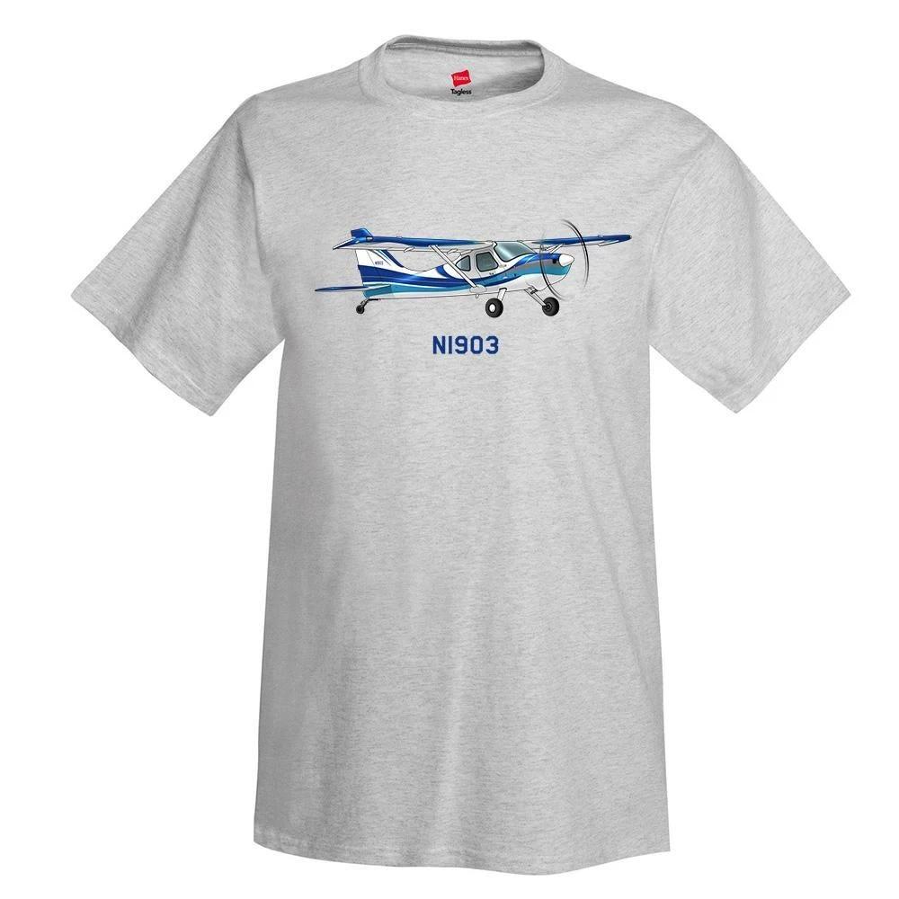 

Airplane T-Shirt AIR7C1JGFGS2-B1 - Personalized w/ Your N# M