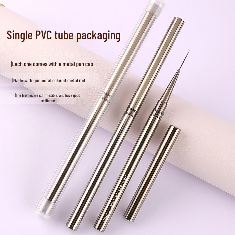 Nail Art Liner Pen Set: Ultra-Fine 9mm & 12mm for Detailed Painting and Outlining