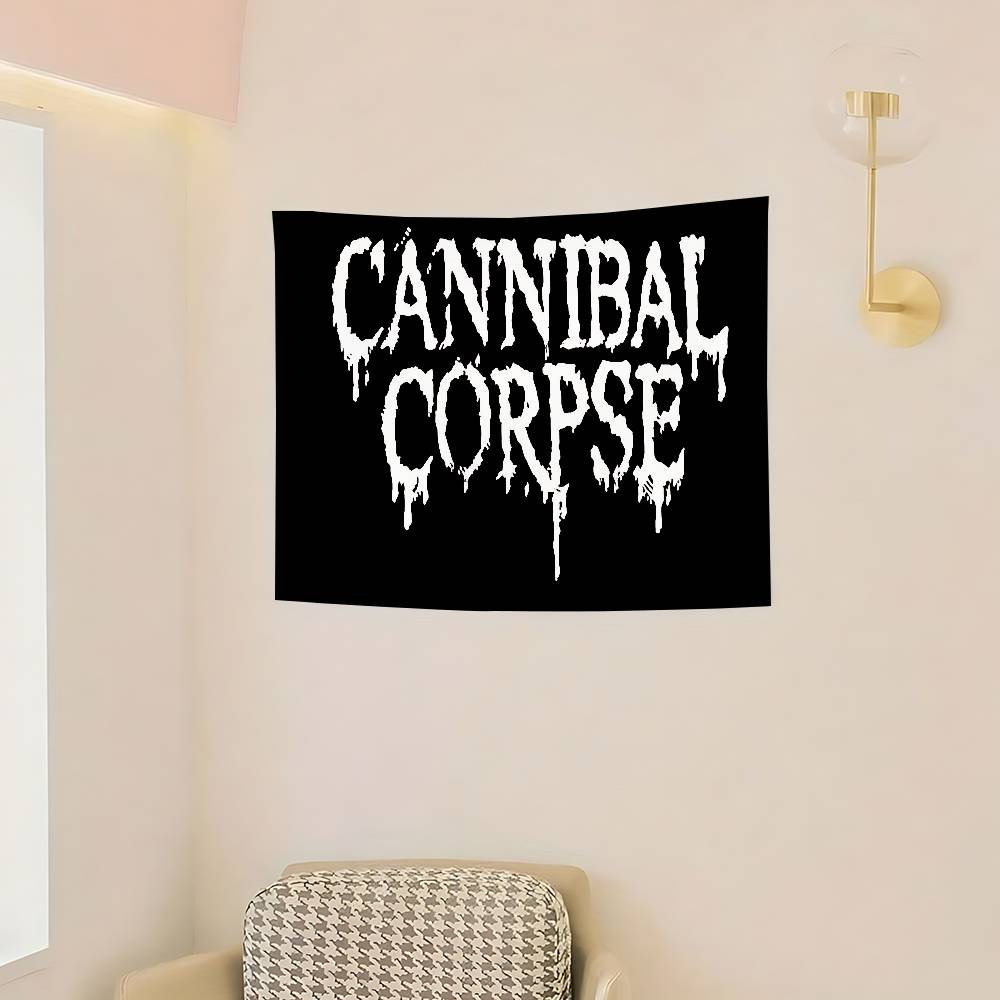 

Death Metal BandCannibalsCorpsesFlags Room Decor Outdoor Decors Personalized Items Flags For Bedrooms Home Funny 74x94cm(29x37in)
