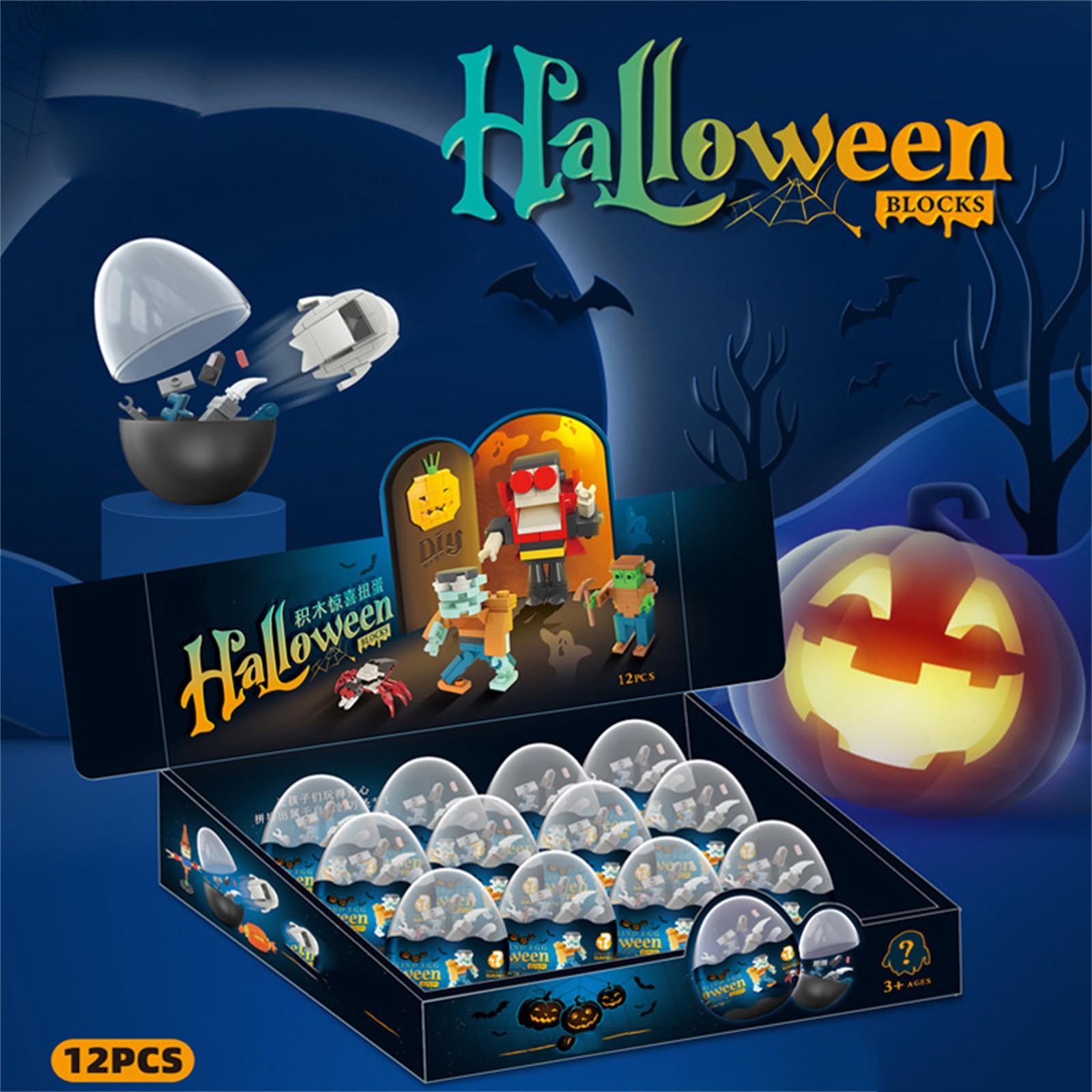 

Хэллоуин Гачапон Блайнд-бокс Здание Можно Объединять One Size