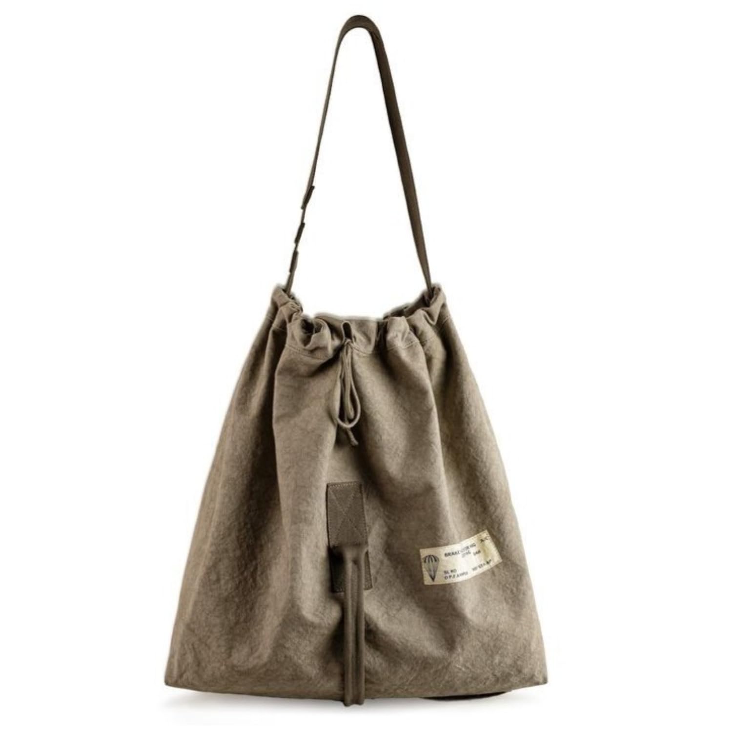 

Військова дорожня сумка-дафл на плече в американському вінтажному стилі та морська казарма, сумка для подорожей [Tsutaeru], сумка, хакі/дизайн у стилі ретро, сумка, повсякденна, полотно, чоловіча/жіноча, сумка,