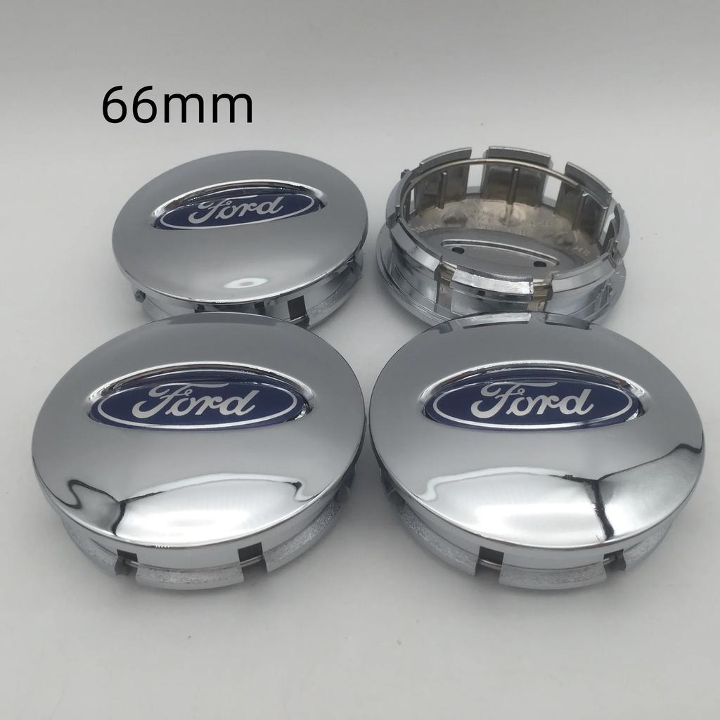 Nowe naklejki samochodowe 2026 4 szt. 3D do ford 54mm 63mm 66mm Emblemat samochodowy Nakładki na środek piasty koła Naklejka Odznaka naklejka Naklejka styling auto Acc
