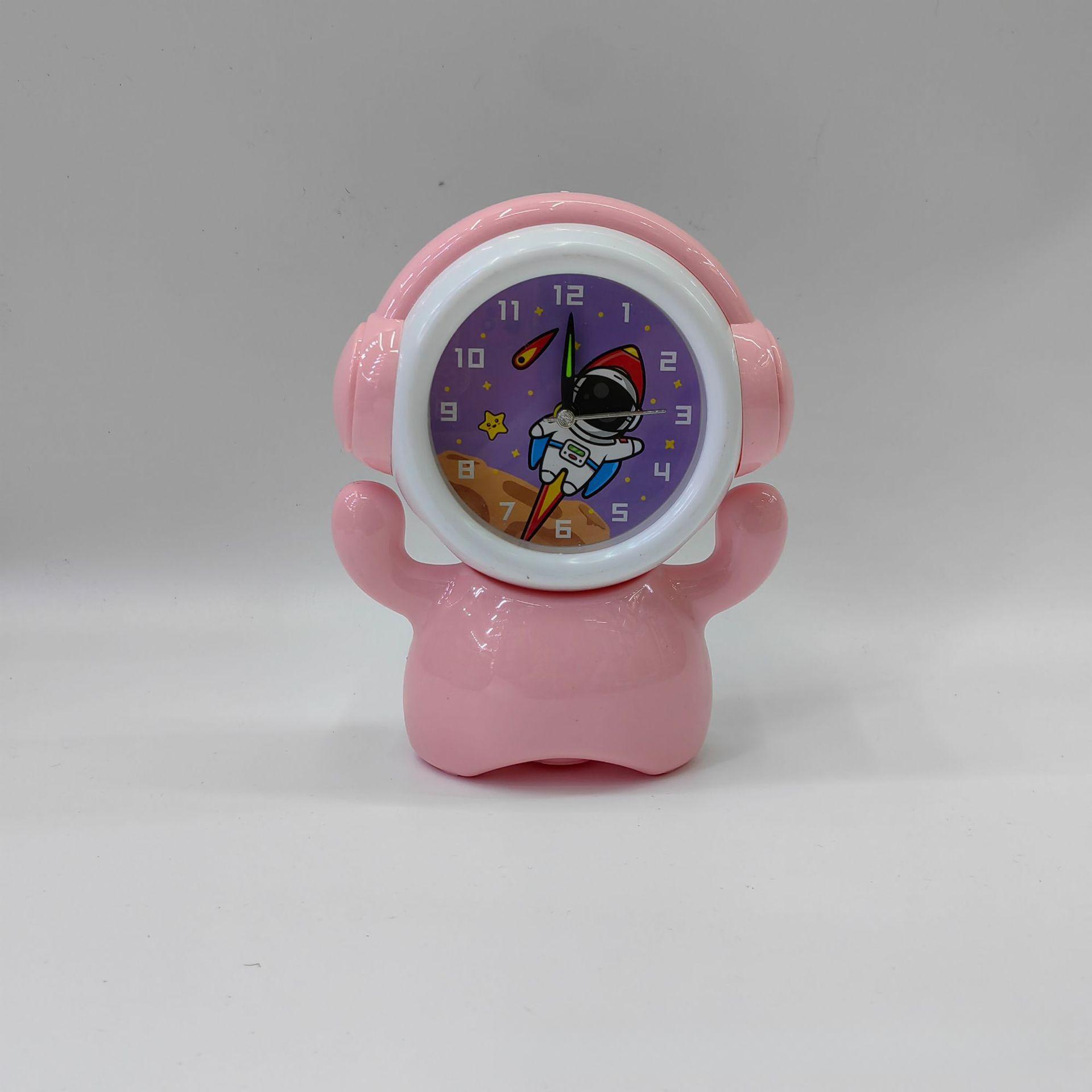 

Астронавт будильник мультяшные часы украшение студент артефакт для пробуждения обучение прикроватный