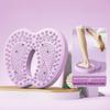 Inflatable Household Foot Massager Anti-Slip Magnet Stone Stepper Pad for Pressure Points Slimming Sports Fitness Equipment