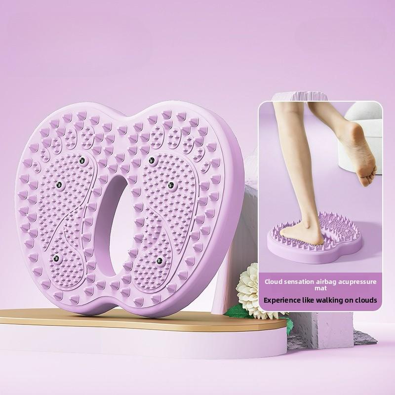 Inflatable Household Foot Massager Anti-Slip Magnet Stone Stepper Pad for Pressure Points Slimming Sports Fitness Equipment
