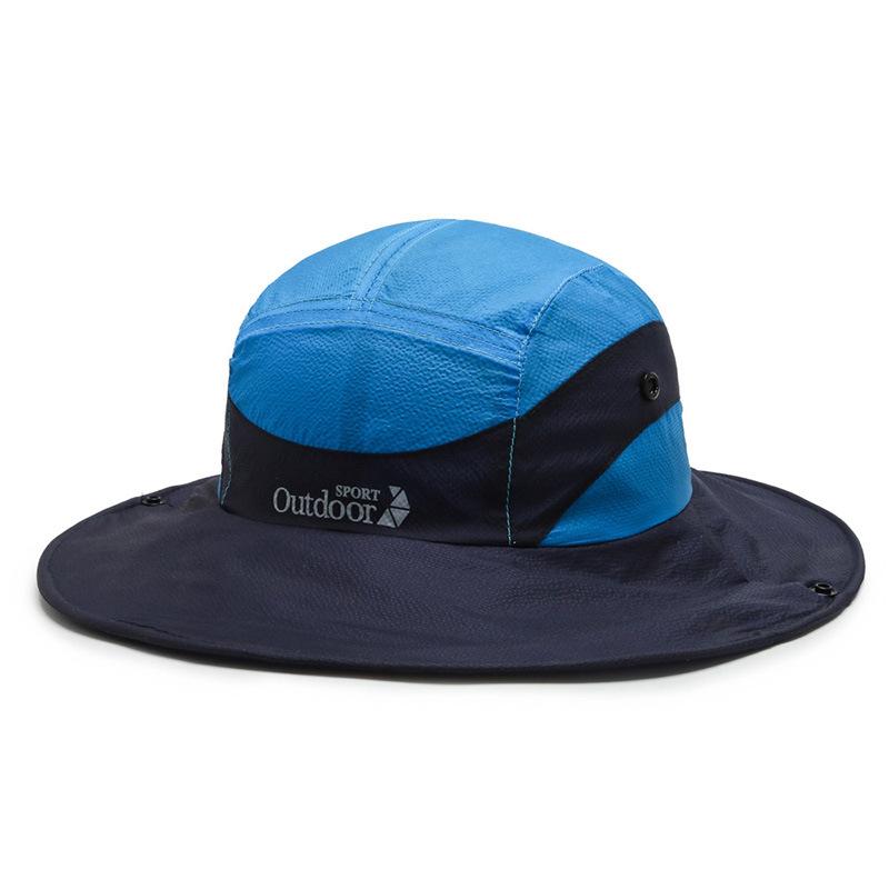 New bucket hat summer sun protection breathable light sun protection fishing climbing hat women