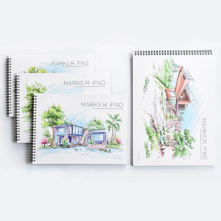 A4 Thickened Marker Sketchbook for Art & Drawing