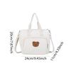Quilted Multifunctional Baby Diaper Bag with Adjustable Straps Cute Handbags for Women Mom Travel Shopping
