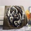 1 Pezzo Coperta in Flanella con Stampa Cartone Animato, Alta Qualità Confortevole per Tutte le Stagioni, Decorazione per la Casa, Calore e Comfort, Perfetta per Regalo di Natale Compleanno