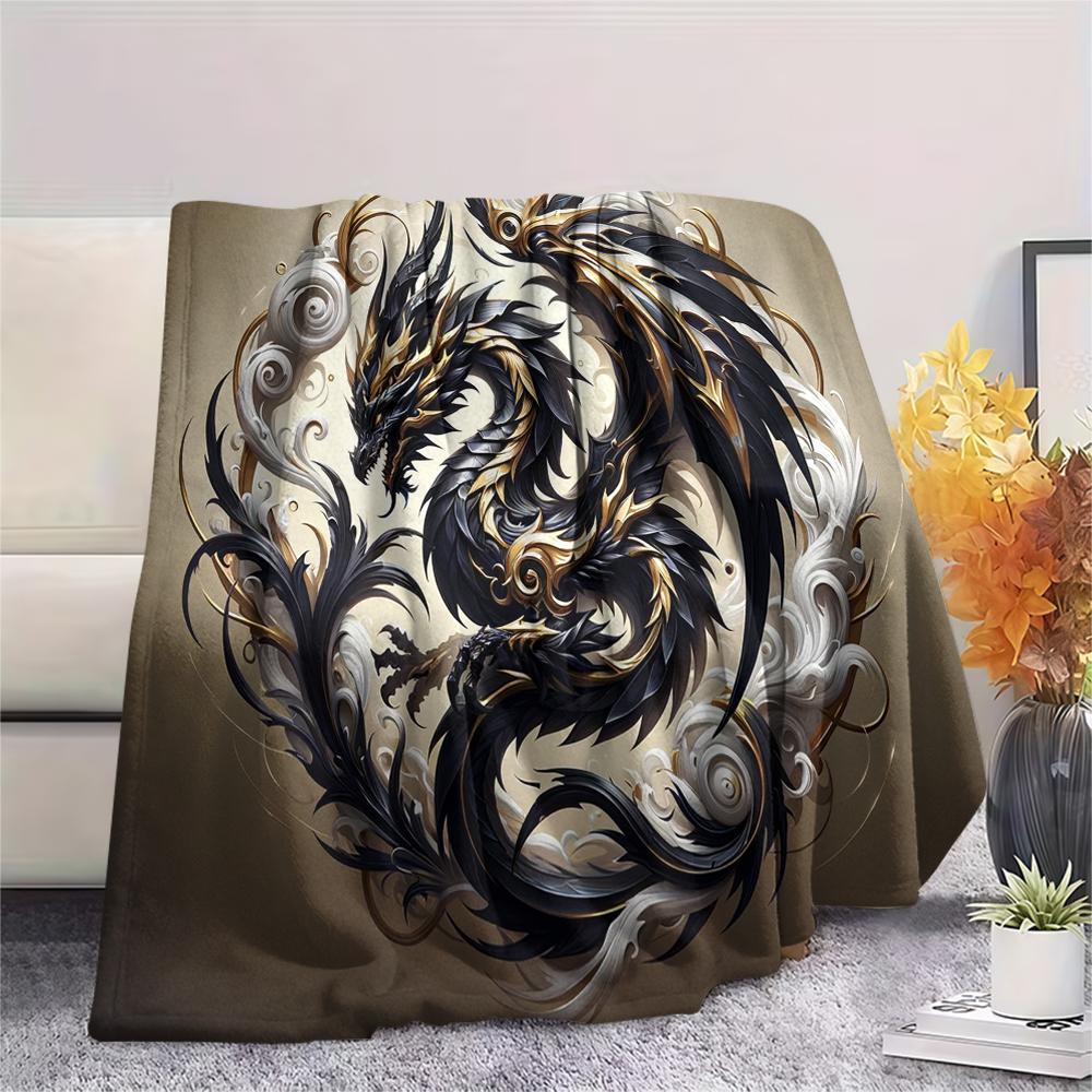 1 Pezzo Coperta in Flanella con Stampa Cartone Animato, Alta Qualità Confortevole per Tutte le Stagioni, Decorazione per la Casa, Calore e Comfort, Perfetta per Regalo di Natale Compleanno
