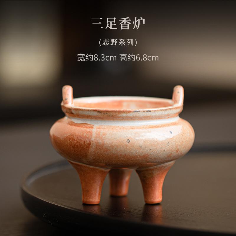 Tripodia Incense Holder Mist Smoking Steamers Incense Burners Aromatherapy Smell Distributor Censer Teaware Supplies Decoration