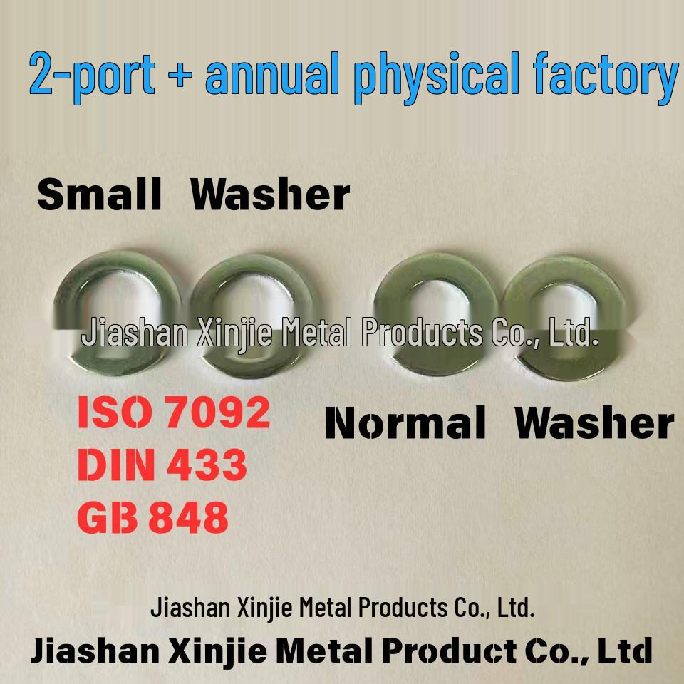 

GB848/ISO7092/DIN433 Narrow Edge Small Washer M3HV100 Plain