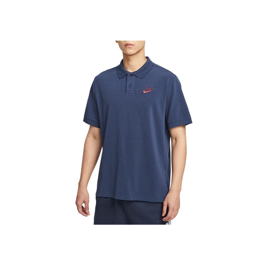 Nike Sportswear Mens Short Sleeve Polo Shirt Men tops Blue IH0822410