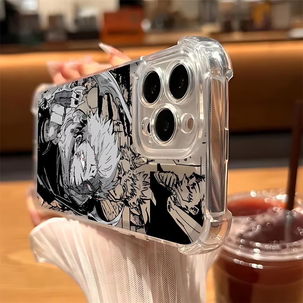 Jujutsus Anime Kaisens Phone Case For Samsung Galaxy S25 S24 S23 S22 S21 S20 Note20 Edge FE Ultra Plus 4G 5G Anti Fall TPU Cover