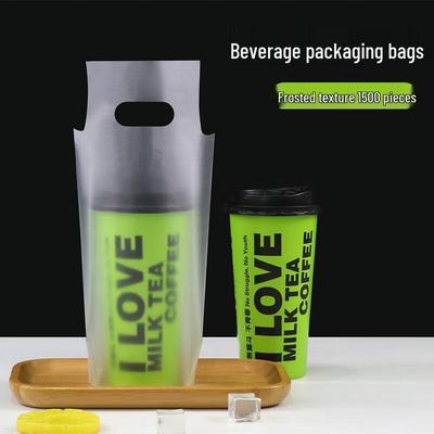 Heavy-Duty Disposable Beverage Takeaway Bags