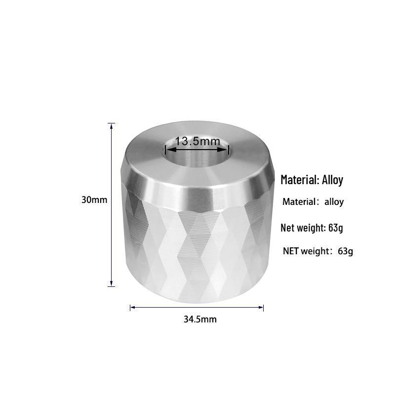 Men's Dual-Sided Alloy Shaving Razor Organizer Base