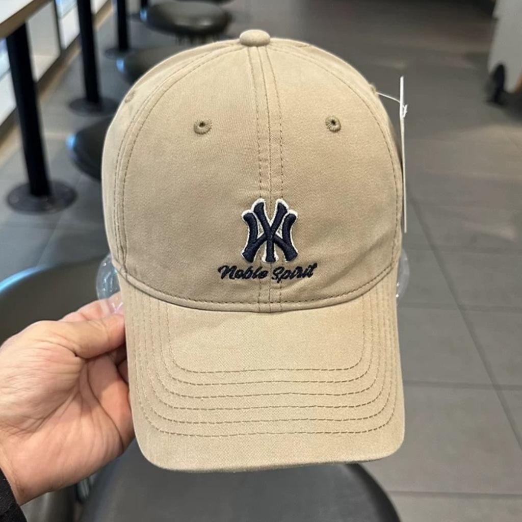 American Street Baseball Cap for Women Korean Version Letter Young Couple Sunshade Duck Tongue Cornered Cap