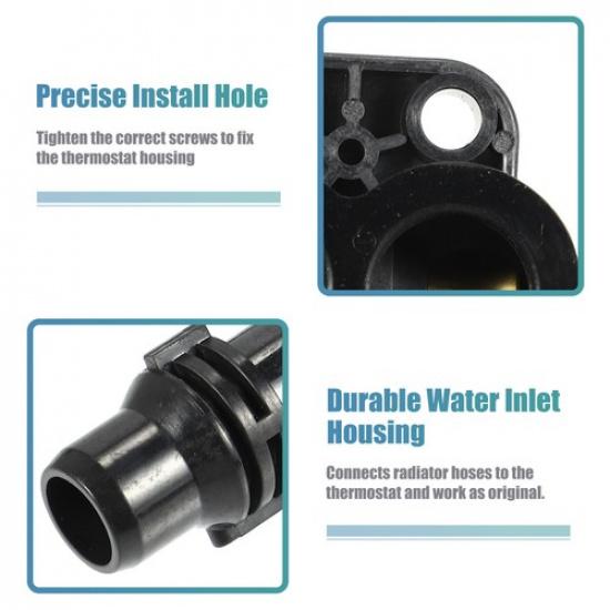 Engine Coolant Thermostat Housing Assembly Single  for BMW 525i 2004-2009