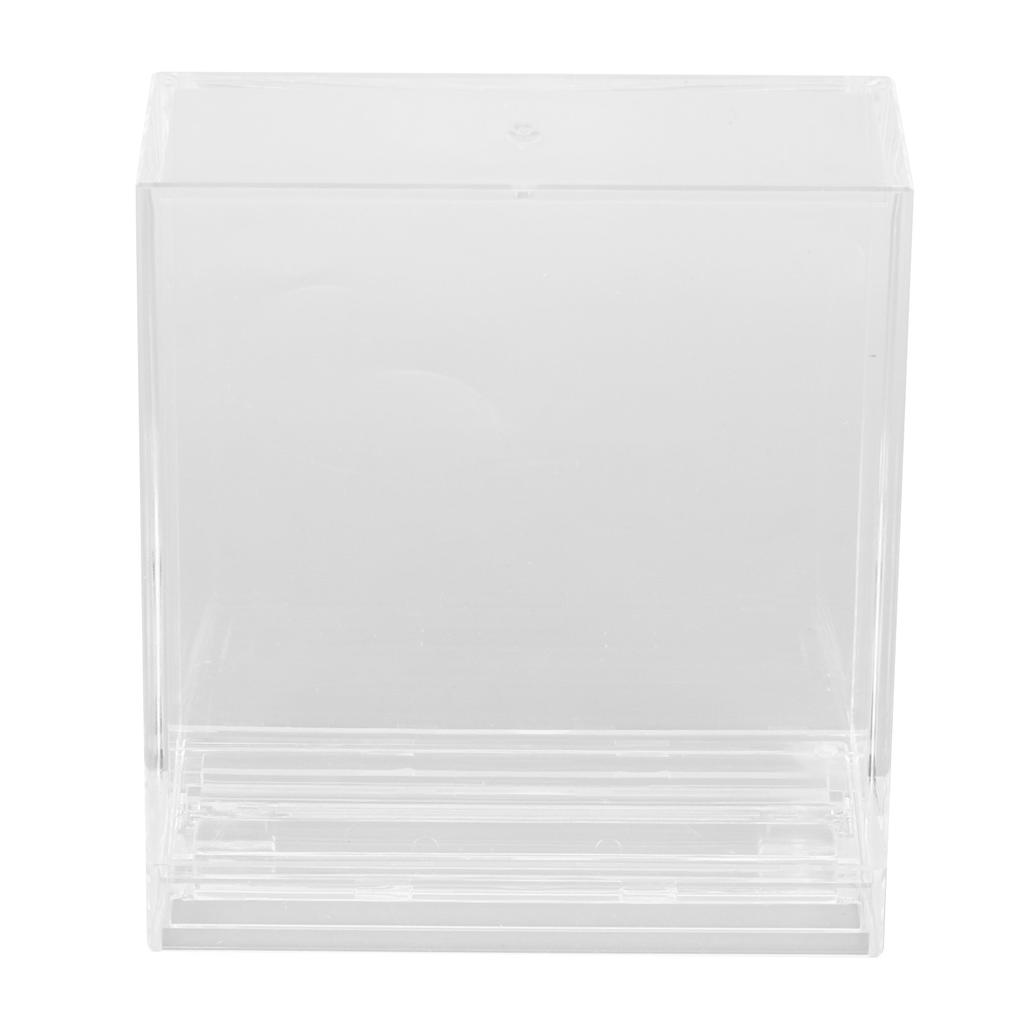 Desktop Mini Bilderrahmen PC Doppelseitig Transparent Freistehend Sofortbildrahmen für Instax