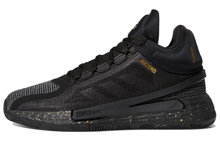 Adidas D Rose 11 Black Gold Metallic FZ1544 42⅔
