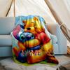 Customizable Winnie Throw Blanket – Personalized Name, All-Season Cozy Snug Blanket, Machine Washable, Personalized Blanket