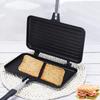 Aluminium Zinc Zinc Alloy Breakfast Sandwich Baking Pan Heat-resistant Sandwich Maker Toast Frying Pan  Bread