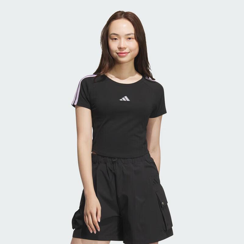 

Adidas S BABY TEE Women s Short Sleeve T-Shirt L