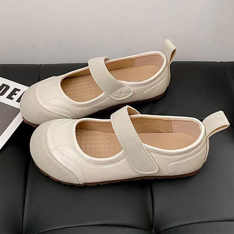 2026 New Women's Mary Jane Flats -Adjustable Strap Slip-On | Lightweight Casual Flat Shoes | Versatile Spring/Autumn Daily Wear