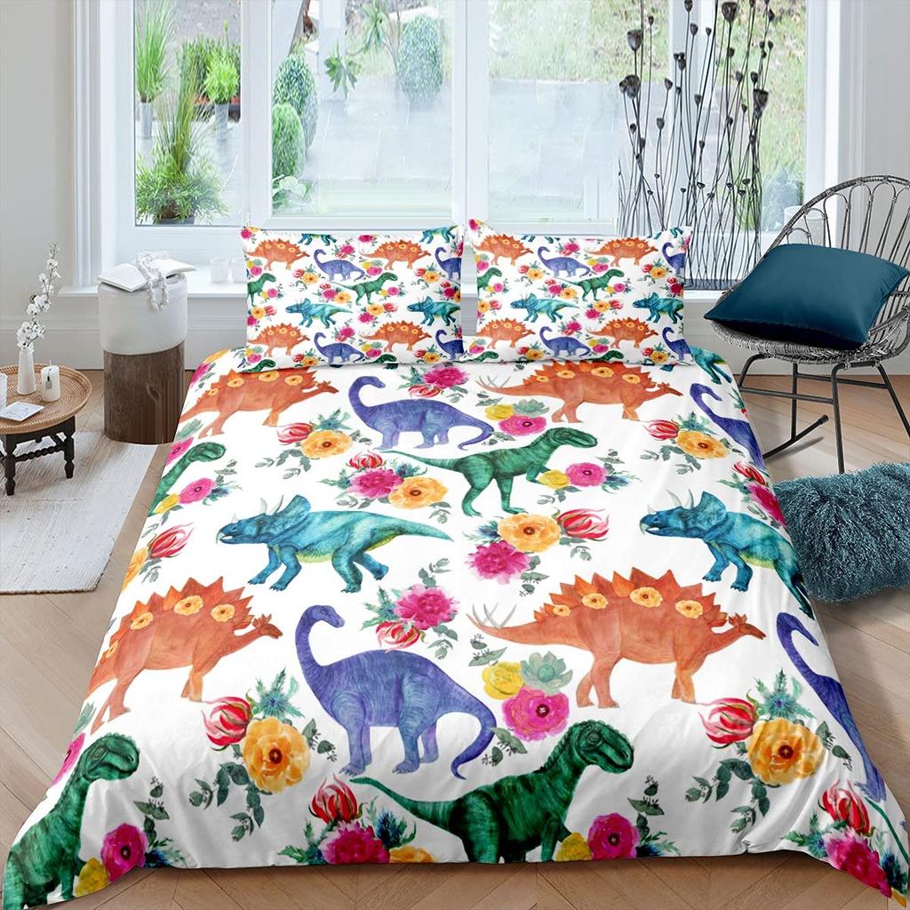 3D Bed set Beautiful Beach Bedding Bed Sets Modern Quilt Cover+pillowcases Winter California King Bedding Sets Jogo De Cama Bed