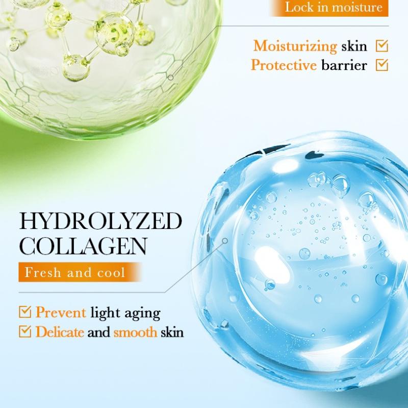 Snail Whitening Sunscreen 60g Recombinant Collagen Hydrating Moisturizing Sunscreen