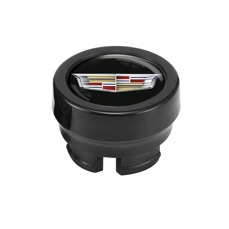 ABS Dust Proof Car Logo Cigarette Lighter Cover Protector Caps for Cadillac ATS BLS CT4 CT5 CTS ESCALADE SRX STS XT4 XT5 XT6 XTS
