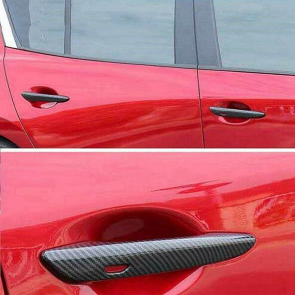 4-Piece Door Handle Cover Stickers for 2020-21 Mazda CX-30
