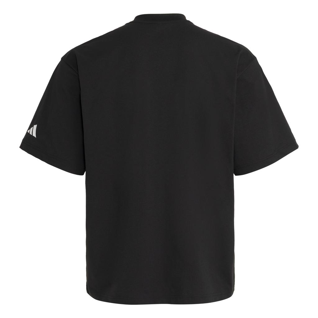 COOL BASIC IS208 Black 2L [Adidas] Short-Sleeve T-Shirt Men's (KW6201)