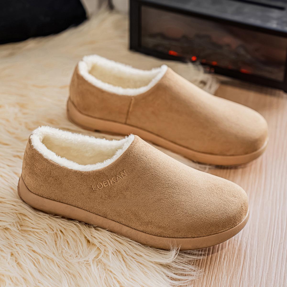 

Мужские новые зимние ботинки, утепленные флисом для тепла и холодостойкости, хлопковые ботинки и хлопковые тапочки, универсальные, 39