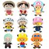 Ιαπωνικά Anime 25 cm One Piece Original βελούδινα παιχνίδια CartoonFigure Luffy Chopper Ace Roronoa Zoro Χαριτωμένη γεμιστή κούκλα Χριστουγεννιάτικα δώρα για παιδιά