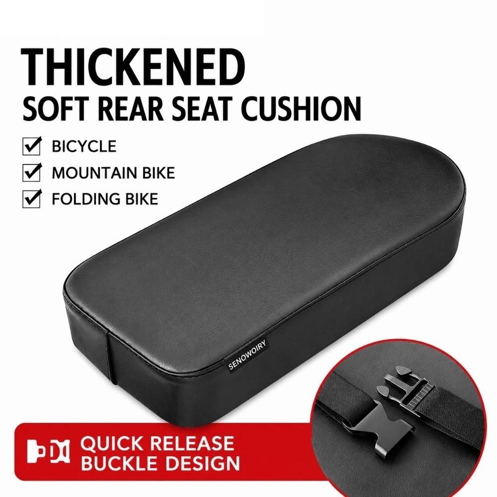 Waterproof Backseat Cushion Soft Sponge Bicycle Carrier Seat Bicycle Seats Cushion  Bicycle