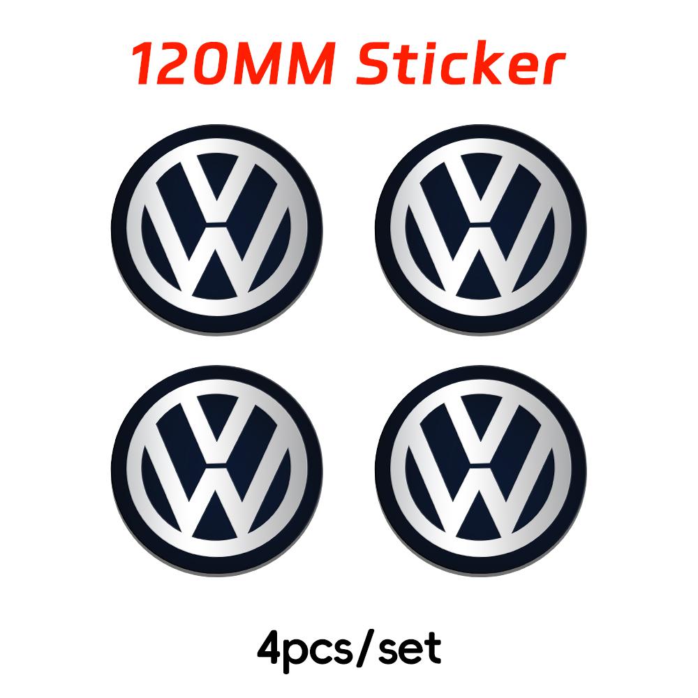 Pentru VOLKSWAGEN Stil Auto Capac Central Roată Autocolant Emblema Decorațiune Accesorii Modificare Auto Pentru Volkswagen Jetta Passat   GT