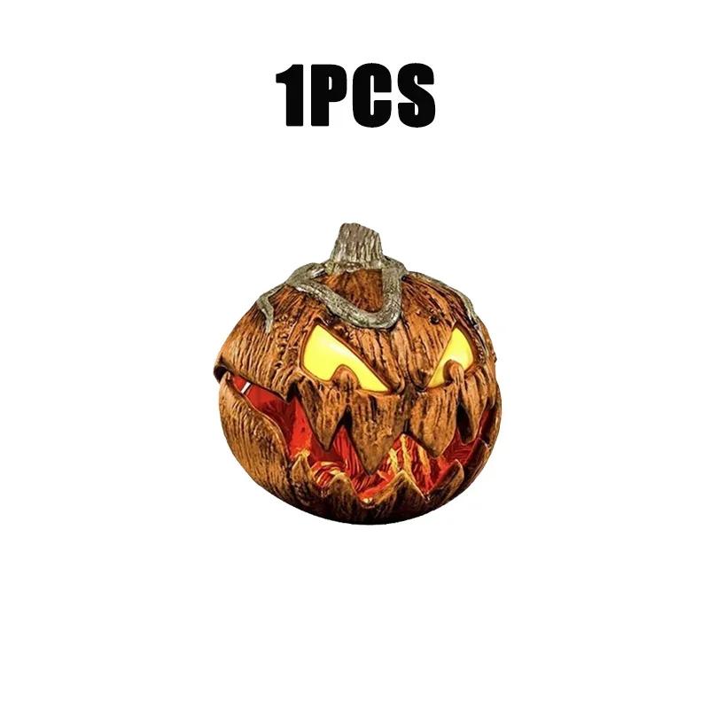 

Halloween Decoration Pumpkin Head Outdoor Garden Yard Patio Horror Ornament Haunted House Scary Party Props Decor
