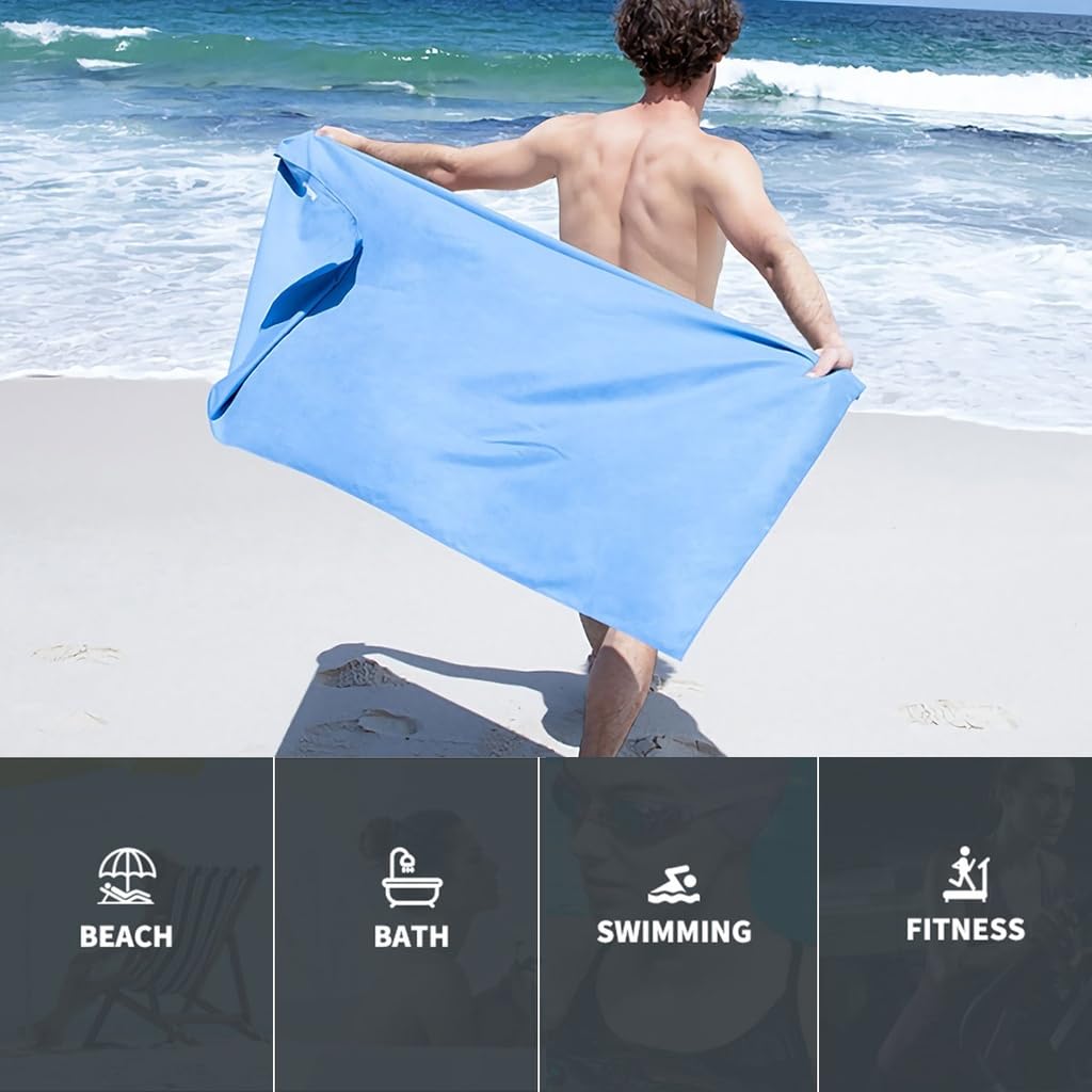 Naturehike Compact Quick-Drying Sports Bath Gym Face Swimming Towel for Outdoor Swimming Fitness Camping Travel and Home Use (Black, Bath Towel)