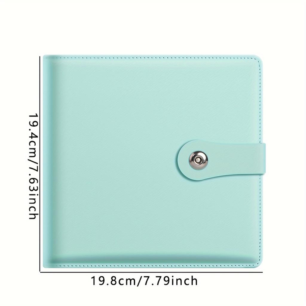 Sparebok med stor kapasitet, kan romme 200 sedler, budsjett-samlepose, sparepenger-utfordring, sparepenger-samlepose