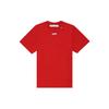 Off-White Oil Painting Arrow Print Loose T-Shirt Men Tops Red OMAA038S201850042088