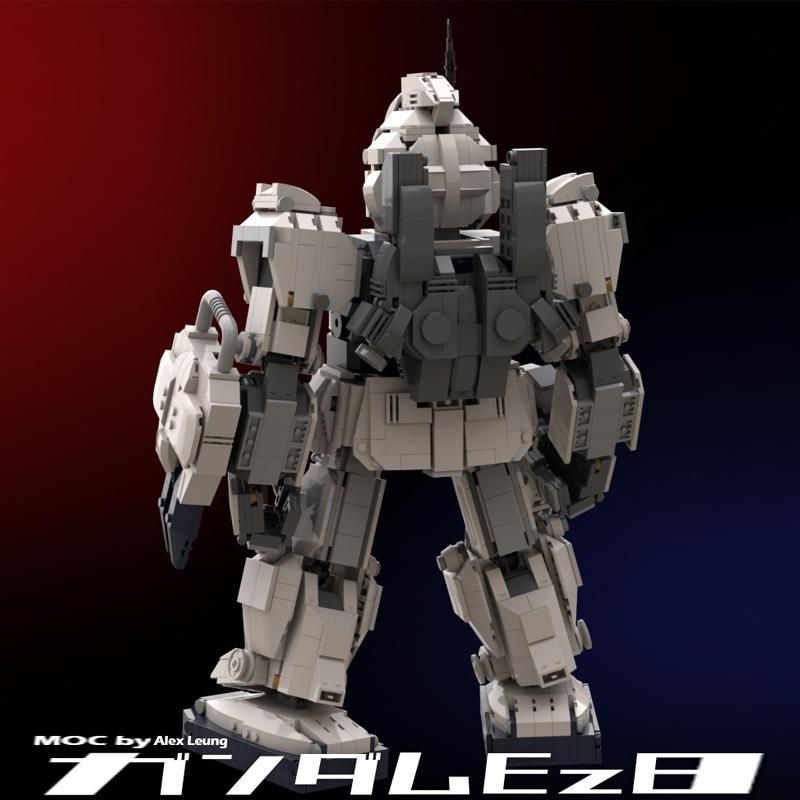 M Building Block Compatible With Lego 90381 Up To Ez-8 Combat Robot Creative Assembly Large Ornament