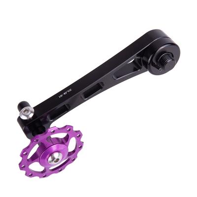 Dérailleur Mono-Vitesse Vélo VTT Tendeur de Chaîne de Vélo Pour Pattes Arrière