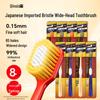 Premium Soft Bristle Adult Toothbrush 8-Pack