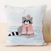 Cute Animal Nap Pillow Simple Home Decorative Cushion Sofa Pillowcase