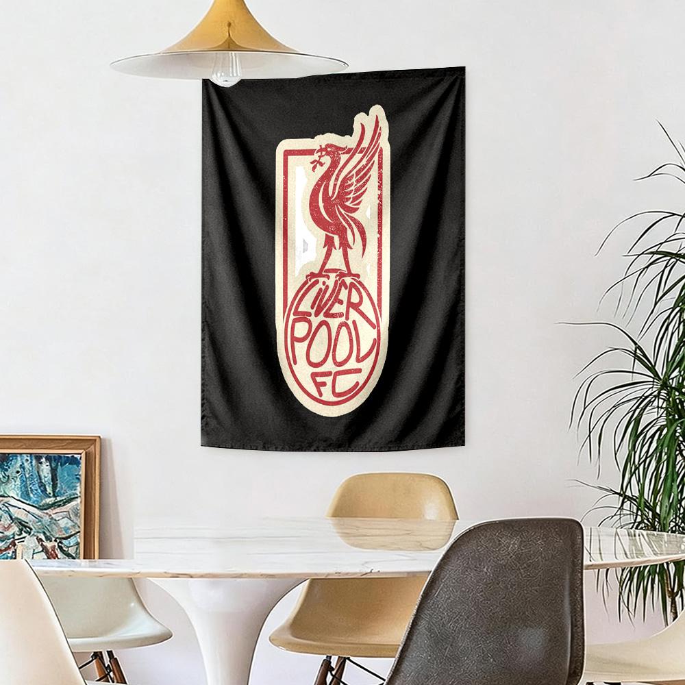 Klub Piłkarski Liverpool Dekoracja Ścienna Gobelin Sztuka Na Pamięć o Zwierzętach Urodziny Wesele Tło Imprezy Rodzinny Prezent