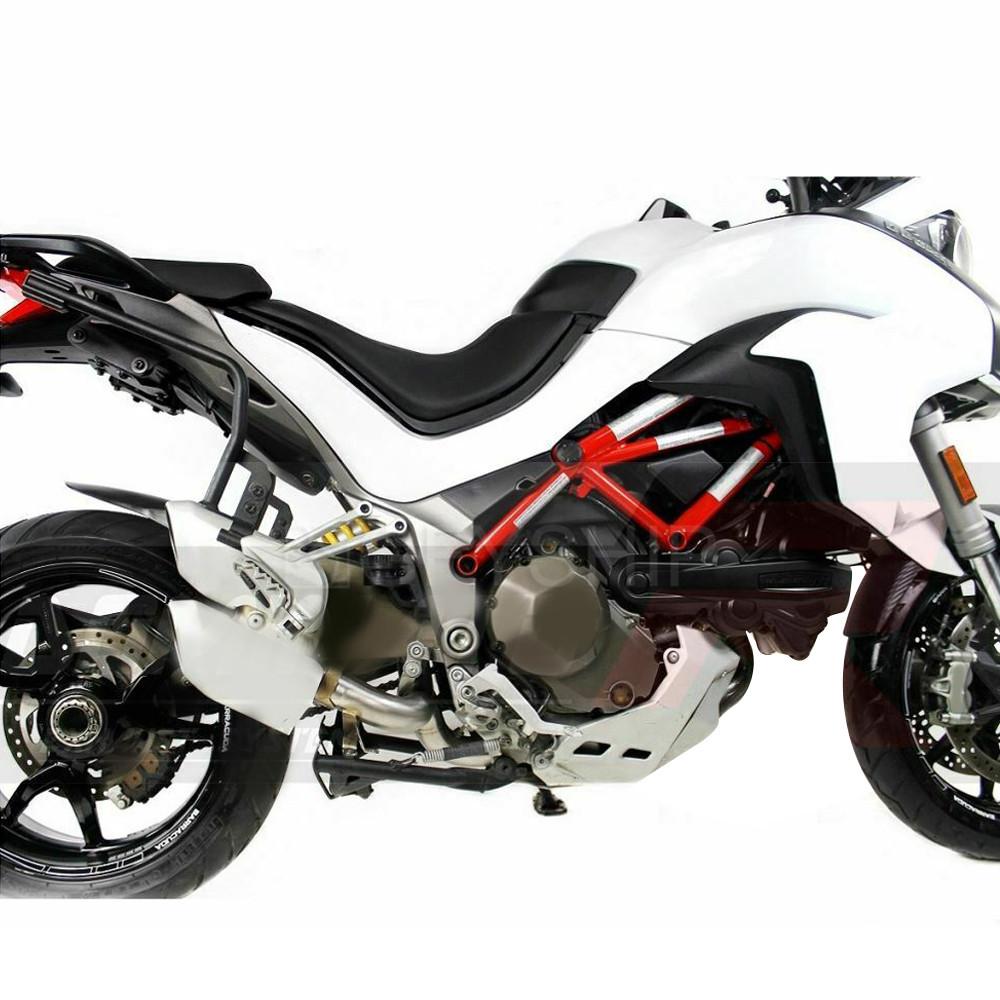 For Ducati Multistrada 1200 2015 2016 2017 Multistrada 1200S MTS1200 Escape Motorcycle Exhaust Muffler Link Pipe Slip-on