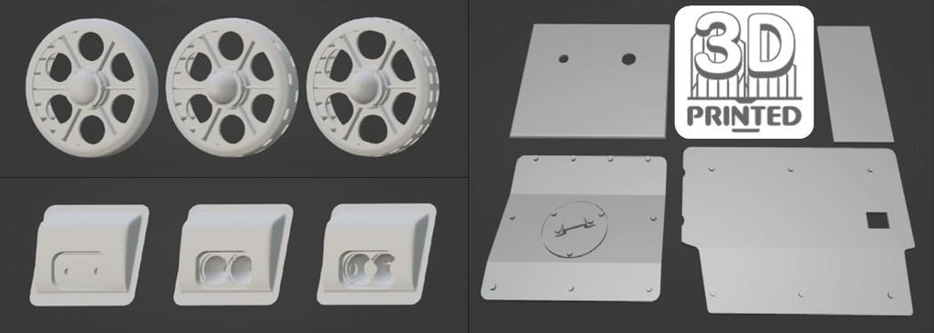 Chino Modell 1/35 Renault R35 Frühes Modell Umbauteile Set (für Tamiya) Kunststoffmodellbausatz Teile CM-151