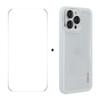 For iPhone 14 Pro Max Case Matte TPU Phone Cover with Lens Film+9H Glass Protector
