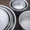 2-9 Inches Round Cake Mold with Removable Bottom DIY Aluminum Alloy Baking Cheesecake Pan Mould Fondant Dessert Decoration Tools